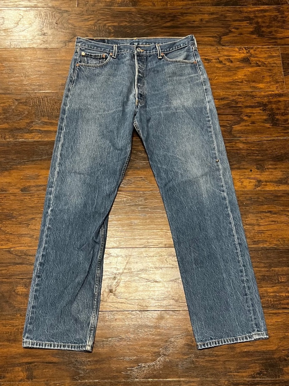 Vintage Levi's 501XX Jeans Men 38x36 (Actual 34x32) Shrink To Fit Made in Mexico